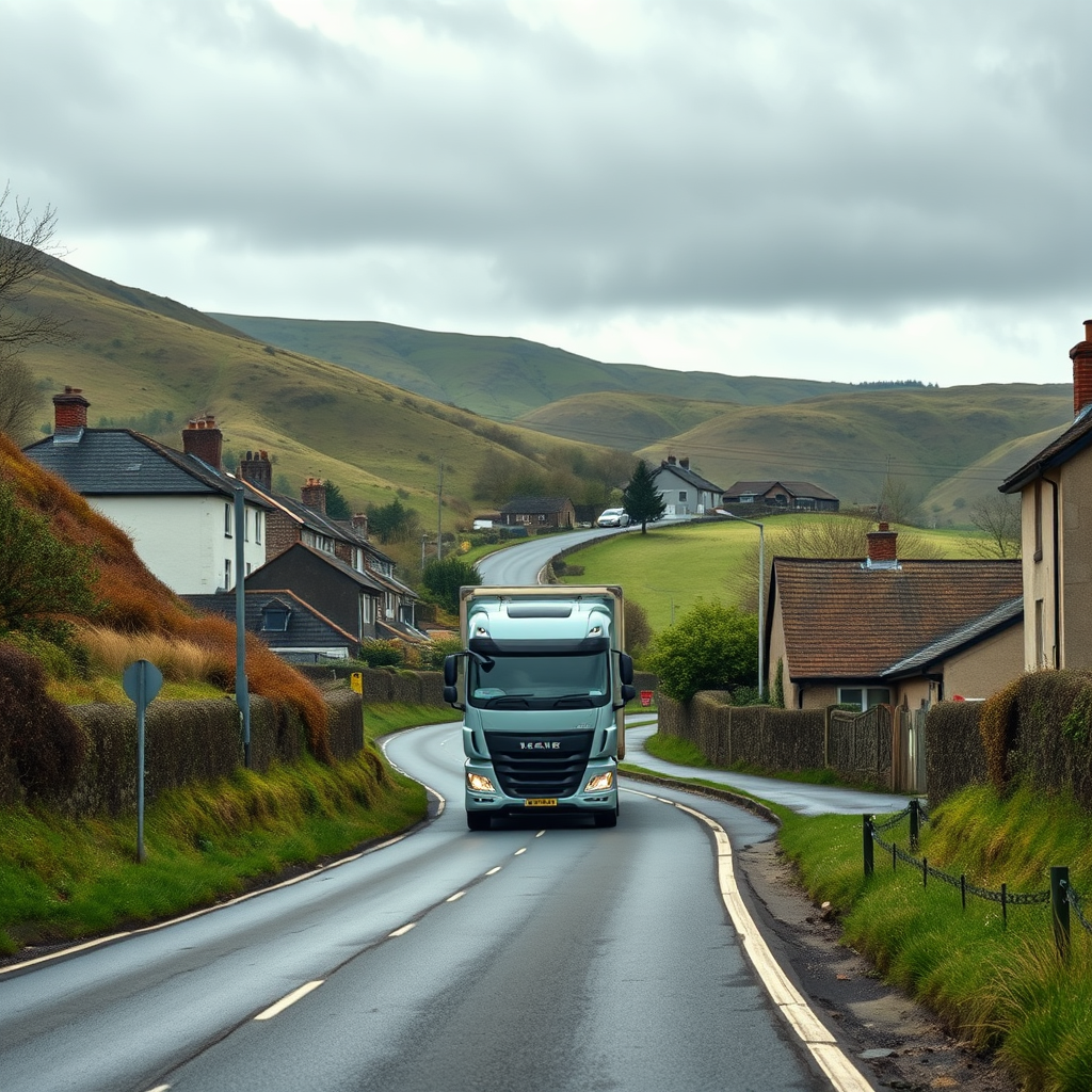 Residents demand action as trucks clog scenic valley passage